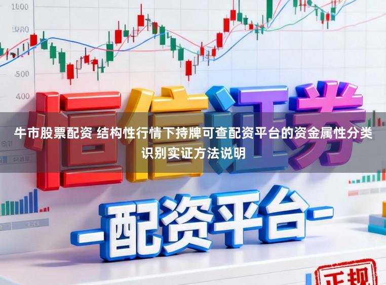 牛市股票配资 结构性行情下持牌可查配资平台的资金属性分类识别实证方法说明